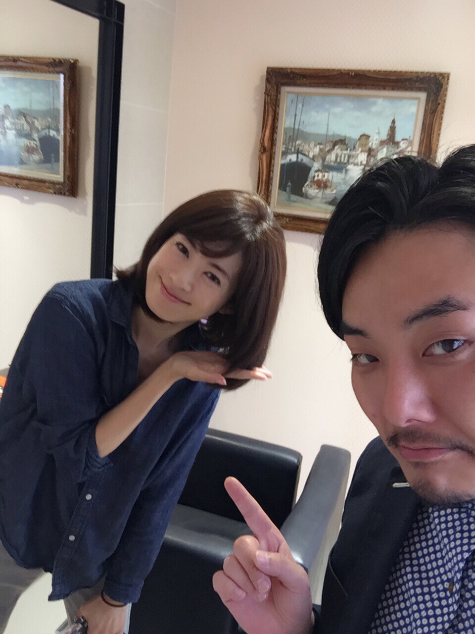 リスクが少なく 髪をキレイに見せやすい色 パールグレー 高垣麗子さんの髪 Naoto Kimura